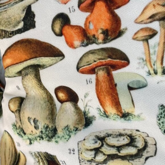 Classic Botanical Mushroom Oven Mitt and Pot Holder-NEW - Picture 6 of 14